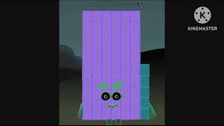 Numberblocks 1 to 100 in GMajor 4 [upl. by Almund]