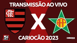 FLAMENGO X PORTUGUESA  TRANSMISSÃO AO VIVO  CAMPEONATO CARIOCA 2023  NARRAÇÃO RAFA PENIDO [upl. by Adnawyek32]