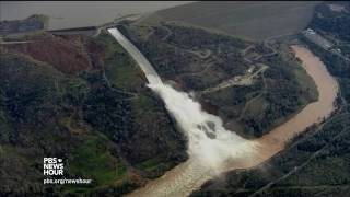 Precarious Oroville Dam highlights challenges of California water management [upl. by Aynwad]