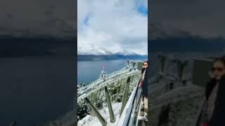 Queenstown in Winter coldvibes snow winter mountains gondola refreshing nature [upl. by Asiluj999]