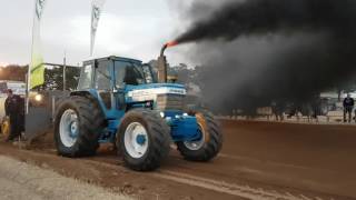 Tracteur Pulling Ford TW10 Incourt 25 septembre 2016 [upl. by Naggem472]