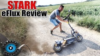 DIE STÄRKSTEN ELEKTRO SCOOTER eFlux FREERIDE amp VISION X2 REVIEW TEST DEUTSCHGERMAN [upl. by Auvil]