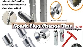 Spark Plug 14mm Socket 16mm Explained  Important Tips How To Change Sparks Plugs [upl. by Neron]