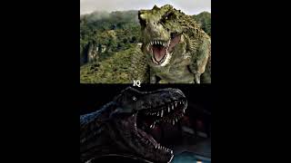 Speckles VS Rexy specklesthetarbosaurus jurassicworlddominion dinosaur [upl. by Dylane226]