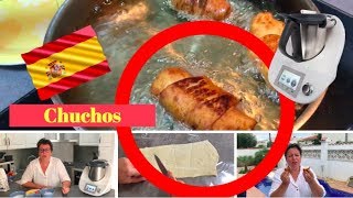 CHUCHOS une patisserie ESPAGNOLE réalisée avec le THERMOMIX [upl. by Dnalsor658]