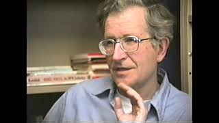 Noam Chomsky Interview Used in Documentary quotManufacturing Consentquot February 1 1990 [upl. by Ahsinahs]