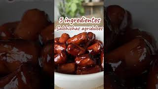 IRRESISTIBLES SALCHICHAS AGRIDULCES CON SOLO 5 INGREDIENTES Y EN MENOS DE 15 MINUTOS [upl. by Weinshienk972]