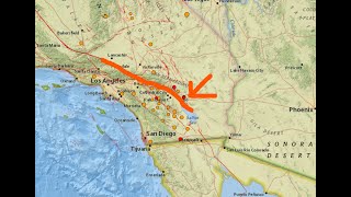 18 Earthquakes near the San Andreas Fault this evening Monday Night 10212024 [upl. by Tselec956]