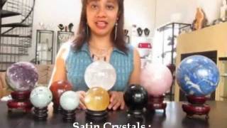 How to Use Crystal Balls  Satin Crystals Spheres [upl. by Karel]