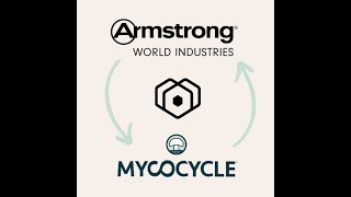 Mycocycle Rheaply and Armstrong Remanufacturing Ceiling Tile Debris with Fungi [upl. by Fogg304]