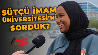 Kahramanmaraş Şütçü İmam Üniversitesini Neden Tercih Ettin Sizlere Sorduk [upl. by Eigla]