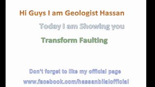 Formation of Transform Faults [upl. by Enirol]