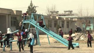 In Kabul the Government of Japan funds new classrooms to improve education [upl. by Winfield]