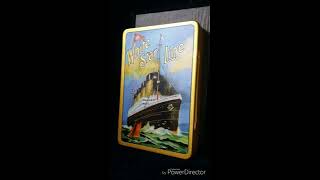 WHITE STAR LINE TITANIC CIGARETTE TIN REPLICA PITILLERA [upl. by Haneehs]