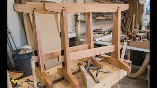 WOODWORKING SAWHORSES ALL JOINERY [upl. by Andrey434]