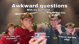 BOYFRIEND TAG PART 2  it gets awkward  ft  montykeates [upl. by Dry]