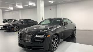 2019 RollsRoyce Wraith Black Badge  Walkaround in 4k [upl. by Enirehtac]