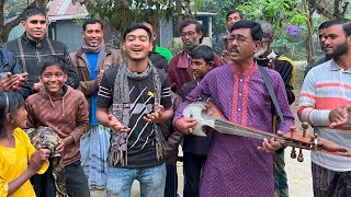 প্রতিভাবান শিল্পী এনামুলের কন্ঠের জাদুতে মুগ্ধ হয়ে গ্রামবাসী কিভাবে চারিদিক দিকে ঘিড়ে ধরলো দেখুন [upl. by Saffren]