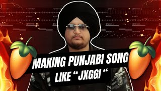 How to Make Punjabi Hip Hop Song In FL Studio  Like JXGGI 🔥 Fl Studio Hindi  Jxggi  Fl Studio [upl. by Nellak777]