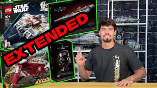 LEGO Star Wars Sets Extended into 2025 [upl. by Ahsenor]