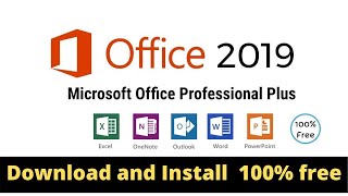 Download Install and Activate MS Office 2019 Pro Plus Full Version for free [upl. by Pulchia]