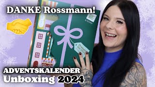 DANKE Rossmann 🤝🏼 Ener BIO Adventskalender 2024 Inhalt [upl. by Lihka621]