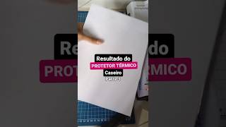 RESULTADO DO TUTORIAL DE COMO FAZER UM PROTETOR TÉRMICO CASEIRO  PARTE 3 ÚLTIMA PARTE [upl. by Umont]