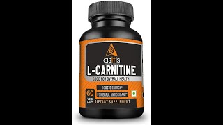 Asitis Nutrition LCarnitine 500mgBoosts Energy amp PerformanceZero Fillers  LabTested Fat burner [upl. by Nyrek]