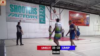 UMECIT VS UMIP COLLEGE BASKETBALL LEAGUE [upl. by Dagna]