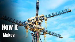 How This strange tower crane Makes Electricity Arbedo Energy Explained [upl. by Yl]