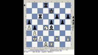 Paramos Dominguez Roberto vs Dominguez Perez Leinier  Guillermo Garcia Chess 7th 1999 Sta Clara [upl. by Garmaise]