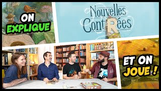 Nouvelles ContRées on explique et on joue [upl. by Ettesel]