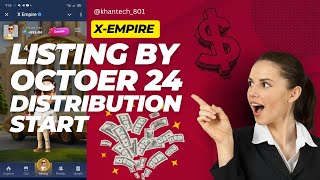 Xempire listing October 24 । xempire listing date । xempire binance listing ।xempire [upl. by Os261]