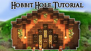 Autumn Hobbit Hole Tutorial 🍂🦊 [upl. by Rubma]