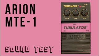 Arion Tubulator MTE1 Review [upl. by Lertsek]