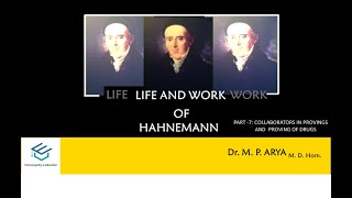 HAHNEMANNS LIFE AND WORK PART7 [upl. by Nairde943]