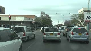 16102024 BY CAR Bulawayo Zimbabwe City Centre at rush hour [upl. by Yahsel]