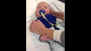 PT Torticollis amp Plagiocephaly Stretches 1 [upl. by Nahtnamas]