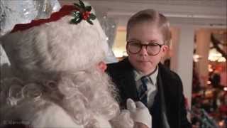 A Christmas Story Meeting Santa Claus Clip HD [upl. by Hildie457]