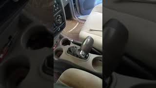 Trailblazer shift cable Knob removal [upl. by Nuhsyar]