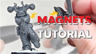 Magnets Quick Tips How to Magnetize your Minis [upl. by Baptlsta]