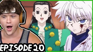 ILLUMI REVEALED  KILLUA FAILS THE HUNTER EXAMS  Hunter x Hunter REACTION Episode 20 [upl. by Wehner680]