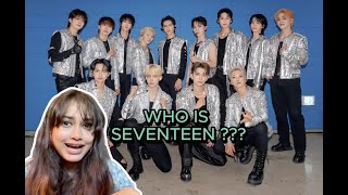 FIRST TIME EVER REACTING TO KPOP IDOL SEVENTEEN  Maestro MV [upl. by Dnomad]