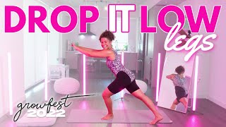 20 Min Toned Legs amp Thighs HIIT Dance Workout [upl. by Nagear]