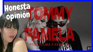 Peso pluma y Kenias Os REACCIONANDO a TOMMY amp PAMELA ❤️‍🔥 Video OFICIAL [upl. by Inoliel613]