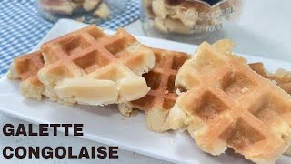 Recette de galette à ma façon  Galette Congolese recipe [upl. by Welcy478]