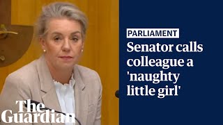 Like a naughty little girl Labor senator snaps at Bridget McKenzie during hearing [upl. by Geri]