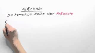 Die Alkohole Einführung  Chemie  Organische Chemie [upl. by Leiuqese65]