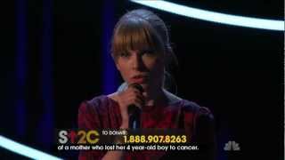 Taylor Swift  Ronan Live HD [upl. by Euqinor]