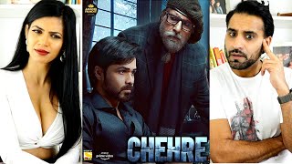 CHEHRE Trailer REACTION  Amitabh Bachchan  Emraan Hashmi [upl. by Asirem]